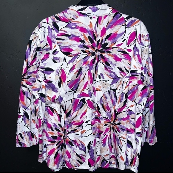 Chico's | Tops | Additions By Chicos
Cotton Blend Multicolor Size:3 Like New - Picture 8 of 8